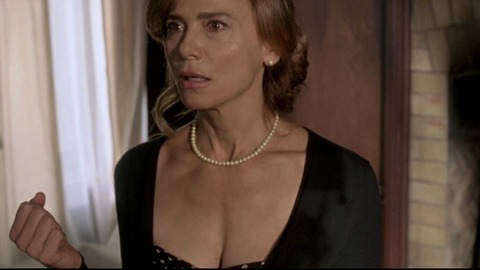 Sexiest Scenes of Kathryn Vale from The Devil You Know. Sexy, SFW, cleavage. 749717