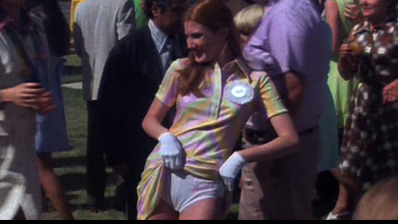 Hottest Annette O'Toole Scene in Smile. Underwear, SFW, pulling dress up. 666884