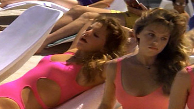 Sexiest Traci Lind Scene in Club Med. Sexy, brunette, cleavage. 586573
