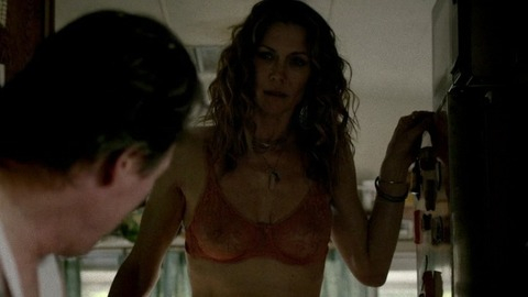 Stacy Haiduk in True Blood (2008-2014) Sexy Underwear Mobile Home Red Bra 743607