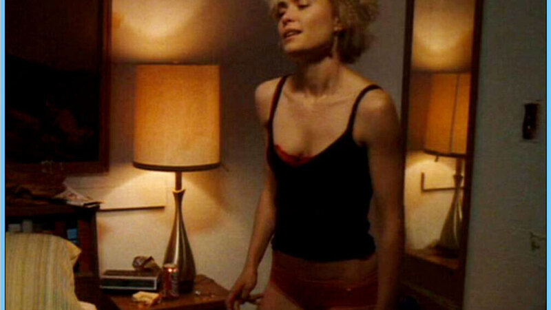 Mozart and the Whale's Sexiest Scenes with Radha Mitchell. Underwear, black tank top, blonde. 640026