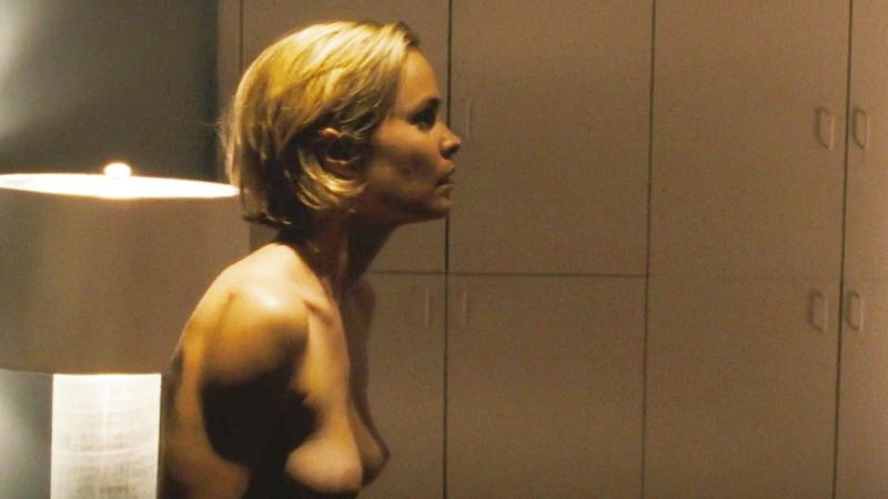 Nudes of Diana Croce from Feast of Love. Breasts, arguing, blonde. 759426