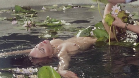 Marthe Keller Naked in Fedora. Breasts, floating, hard nipples. 754195