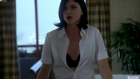 Sexiest Gretchen Morgan Scenes. Sexy, SFW, black bra. 662758