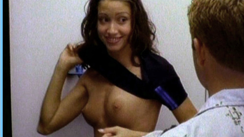 Shannon Elizabeth in Dish Dogs (2000) Breasts Thong Black Hair Breasts 561794