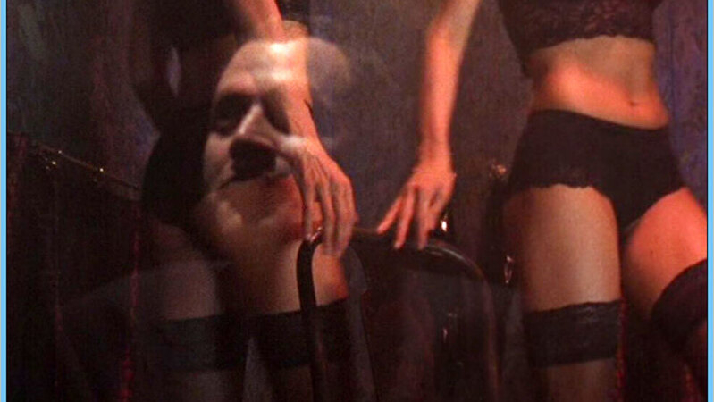 Sexiest Jenna Elfman Scene in Obsessed. Underwear, SFW, black bra and panties. 569131