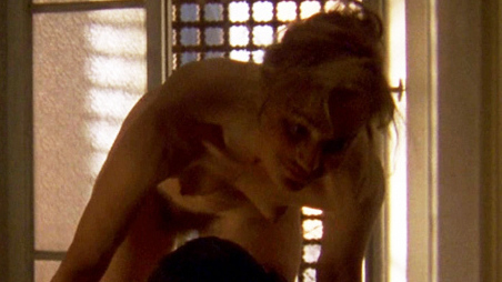 Nudes of Katharine Clifton from The English Patient. Breasts, Bush, bathtub, blonde. 705948