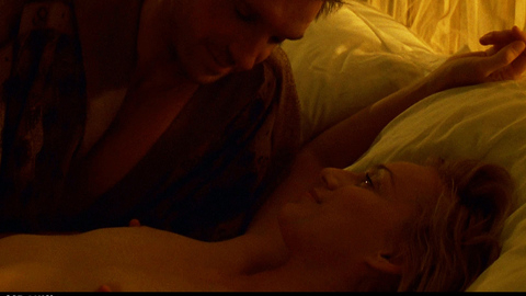 Kristin Scott Thomas in The English Patient (1996) Breasts Bed Breasts 705945
