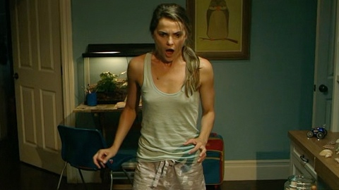 Hottest Keri Russell Scene in Dark Skies. Sexy, SFW, green tank top. 723740