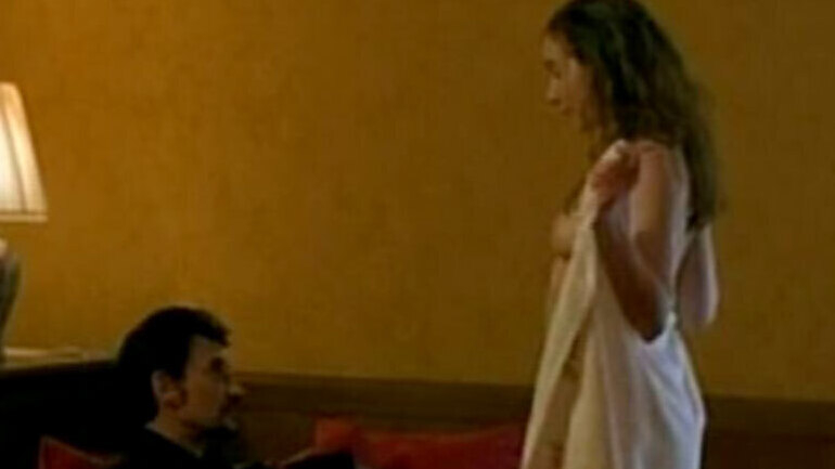 Julie Depardieu Nude in Love Me. Breasts, flashing, fully clothed man. 582304