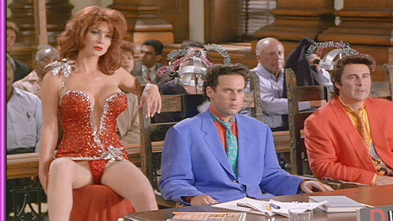 Sexiest Debbe Dunning Scene in The Misery Brothers. Sexy, big breasts, cleavage. 562723