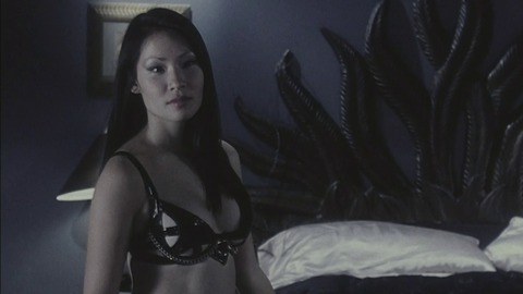 Lucy Liu in Payback (1999) Sexy Underwear Asian Bed 746692