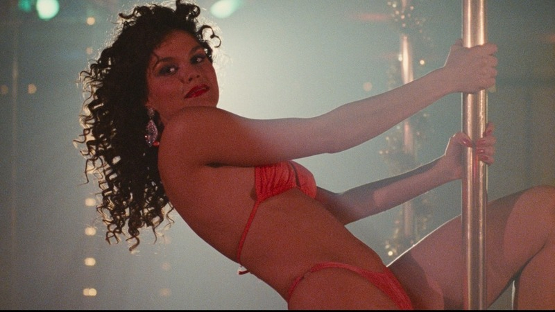 Maniac Cop 2's Sexiest Scenes with Paula Trickey. Bikini, brunette, dancing. 736008