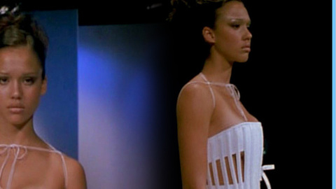 Jessica Alba in Paranoid (2000) Sexy Black Hair Cleavage 562226