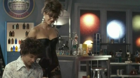 Sexiest Jessica Alba Scene in The Spoils of Babylon. Sexy, Underwear, SFW, black corset. 733999