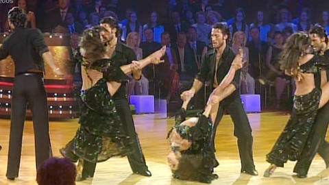 Sexiest Scenes of Herself from Dancing with the Stars. Sexy, SFW, black dress. 662873