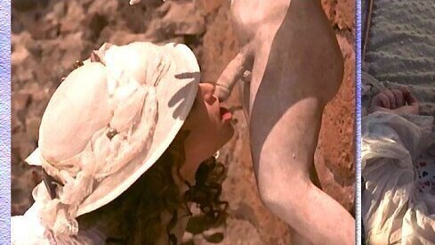 Sexiest Georgina Cates Scene in Stiff Upper Lips. Sexy, brunette, cleavage. 589681