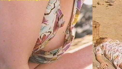 Georgina Cates Naked as Edith. Breasts, beach, black hair. 704169