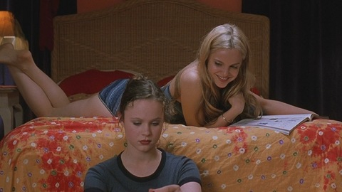 Mena Suvari in American Beauty (1999) Underwear Blonde Blue Underwear 689190