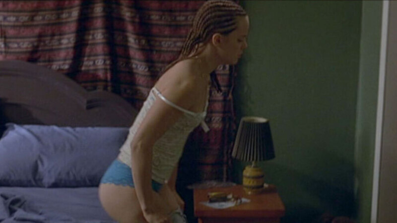 Hottest Mena Suvari Scene in Stuck. Underwear, blue underwear, brunette. 646838