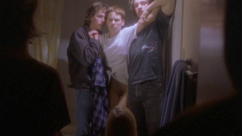 Hilary Swank in Boys Don't Cry (1999) Bush Being Held Up Bottomless 694946