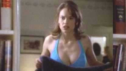 Hottest Hilary Swank Scene in Dying to Belong. Bikini, SFW, blue bikini. 578138