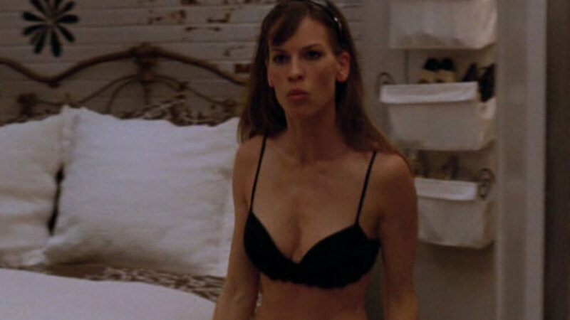 P.S. I Love You's Sexiest Scenes with Hilary Swank. Underwear, SFW, black bra. 649212