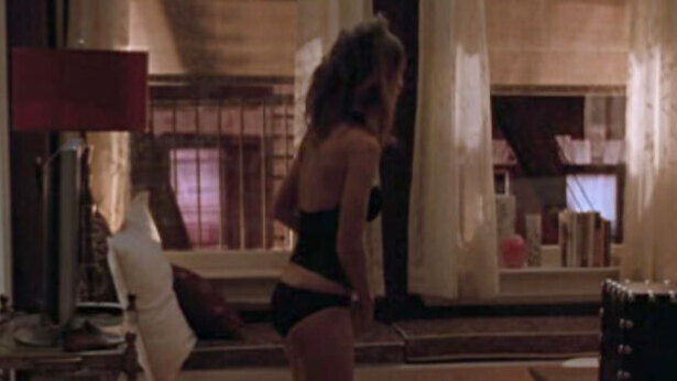Sexiest Hilary Swank Scene in P.S. I Love You. Underwear, SFW, black underwear. 649213