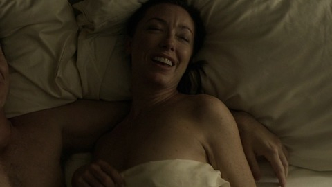 Hottest Molly Parker Scene in House of Cards. Sexy, SFW, in bed. 758804