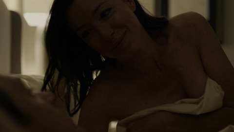 Sexiest Scenes of Jacqueline Sharp from House of Cards. Sexy, SFW, covered with sheet. 758807