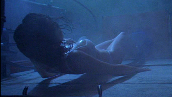 Sexiest Saffron Burrows Scene in Deep Blue Sea. Underwear, SFW, boat. 668167