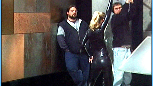 Sexiest Scenes of Chrissy from Jay and Silent Bob Strike Back. Sexy, SFW, black leather body suit. 596939