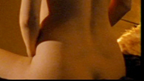 Anna Friel Naked as Elizabeth Bathory. Butt, back exposed, black hair. 713067