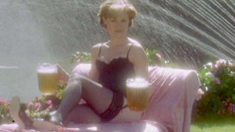 Julie Bowen in Happy Gilmore (1996) Sexy Black Lingerie Black Stockings 697545