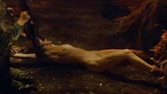 Leslie Stefanson Nude in The General's Daughter. Breasts, Bush, forest, jungle. 558322