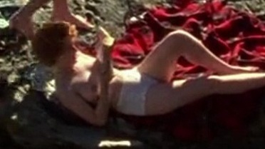 Kerry Fox Nude in An Angel at My Table. Breasts, Underwear, curly red hair, laying out. 782344
