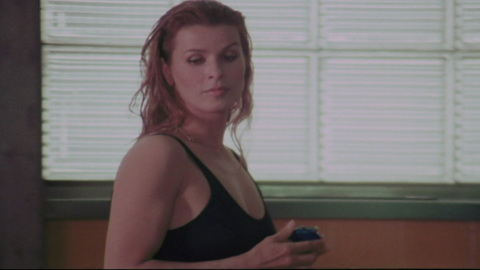 Sexiest Scenes of Sara Grimaldi from Puzzle. Sexy, bathing suit, black one piece. 945545
