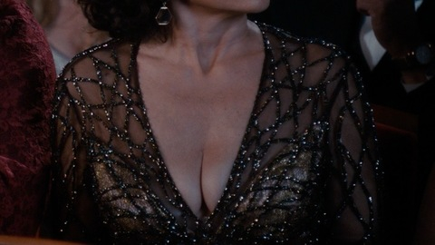 Jasmine Guy in Scary Movie (2013) Sexy Black Dress Brunette 728430