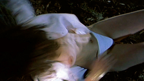 Katie Holmes in The Gift (2000) Breasts Underwear Breasts Falling On Ground 719548