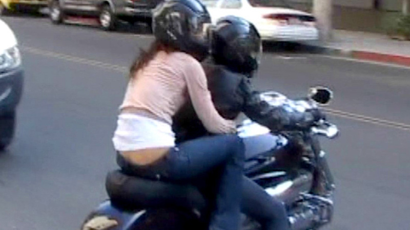 Hollywood's Most Infamous Couples and Ugliest Breakups's Sexiest Scenes with Katie Holmes. Sexy, brunette, butt peeking out. 629844
