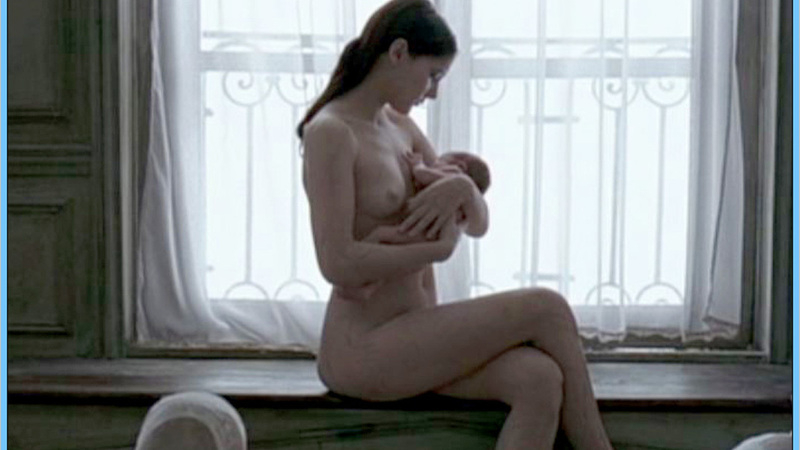 Nudes of Anna Jurin from House of Voices. Breasts, baby, breast feeding. 550848