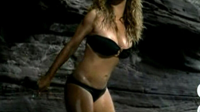 Hottest Mariah Carey Scene in I'll Be Lovin' U Long Time. Bikini, SFW, black bikini. 651818