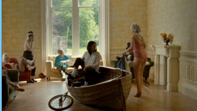 Hottest Samantha Morton Scene in Mister Lonely. Sexy, SFW, red and white polka dot swimsuit. 652154