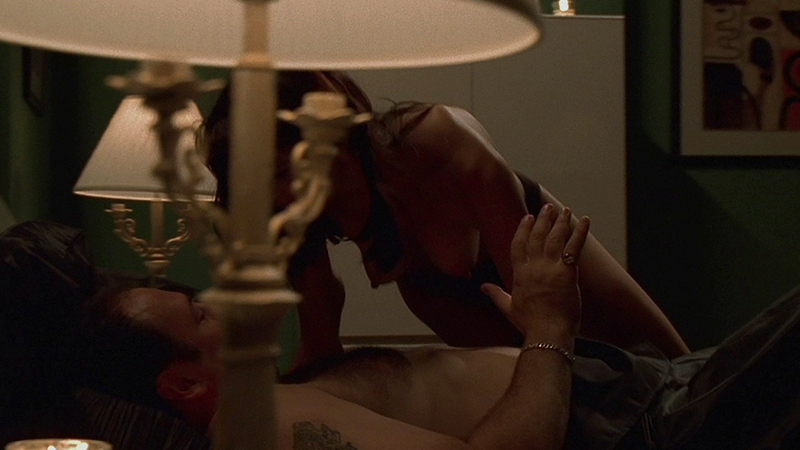 Oksana Lada Nude in The Sopranos. Breasts, big breasts, brunette. 680218