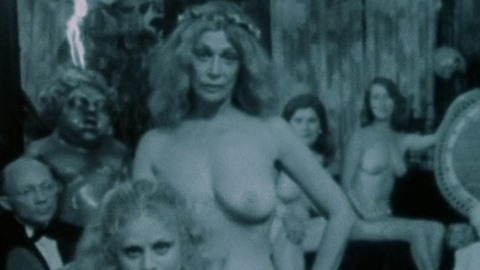 Sylvia Miles in The Sentinel (1977) Breasts Black And White Blonde 773842