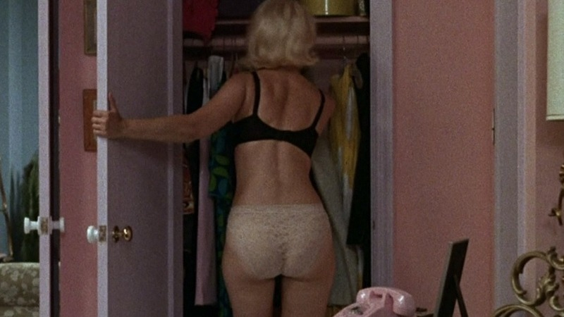 Hottest Sylvia Miles Scene in Midnight Cowboy. Underwear, SFW, black bra. 732566