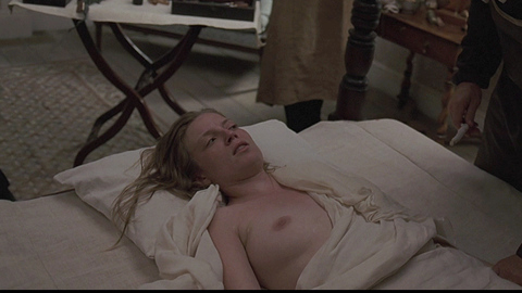 Abigail Adams Smith from John Adams Naked. Breasts, blonde, laying in bed. 672761