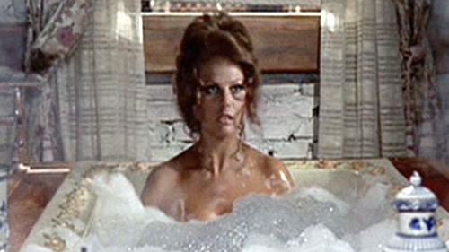 Once Upon a Time in the West's Sexiest Scenes with Claudia Cardinale. Sexy, bathtub, brunette. 560358