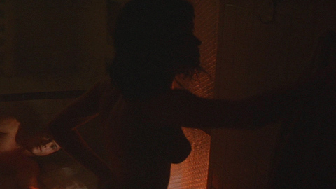 Rebecca Romijn in Rollerball (2002) Sexy Brunette Man Laying In Bed 672547