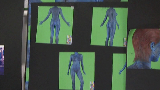 Hottest Mystique Scenes. Sexy, SFW, blue skin. 700689